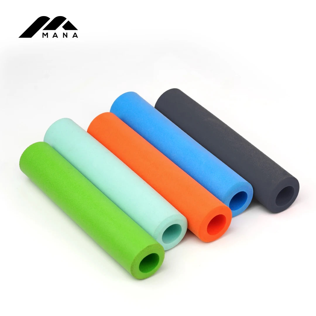 MANA MTB Silicone Bike Grips – Thickened Lightweight Shock-Absorbing Comfortable Bicycle Handlebar Grips