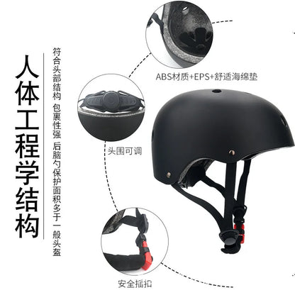 Electric Scooter & Bike Helmet – Round Cycling, Skateboard, & Ski Safety Helmet for Kids, Four Seasons Bike Accessories