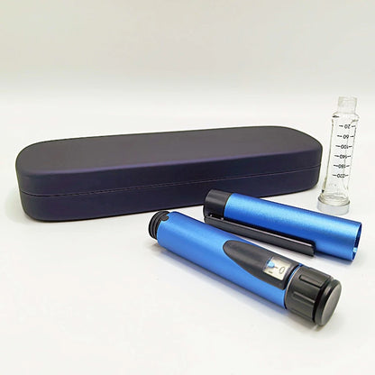 ChiJiaoDr Reusable Metal Insulin Pen — Sterile 3ml Cartridge Injection Syringe for Safe Medication Delivery