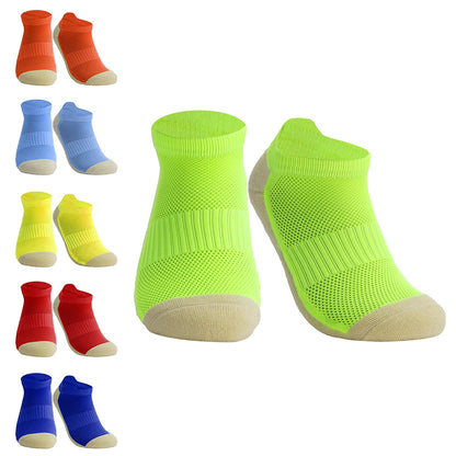 Men & Women Soccer Socks — Silicone Anti-Slip Grip Sports Football Socks