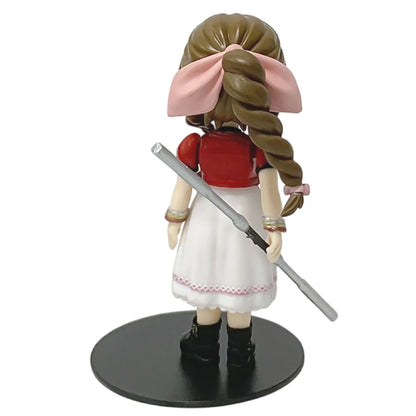 Anime 11-12cm Final Fantasy Figure Set – Cloud, Tifa, Aerith & Zack PVC Collectible Toy