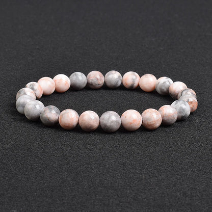 Genuine Natural Stone Beaded Bracelet – Apatite, Lapis Lazuli, Agate & Tiger Eye High Quality Crystal Gem Jewelry Bangle for Men & Women