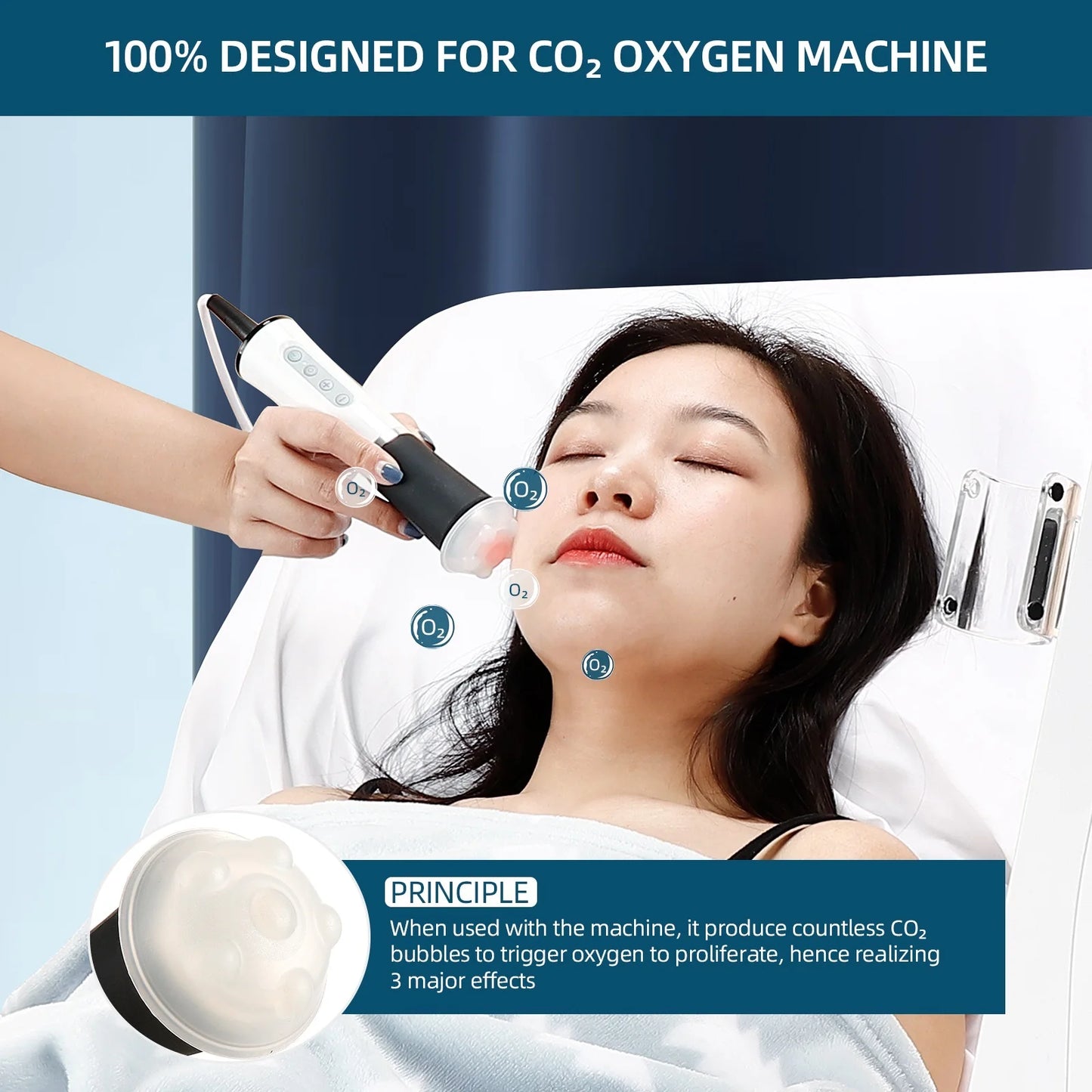 Glam Pod CO2 Capsules for Aqua Facial Machine – Bubble Skin Care Revive Pods for Beauty Treatment