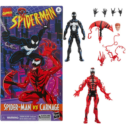 Spider-Man Venom Action Figure - 1/12 Scale Spider-Punk Carnage 2099 Deadpool Gwen Kraven Model Toy Gift