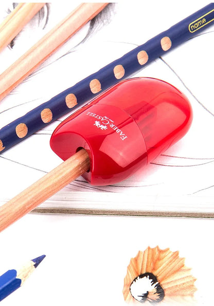 Double & Single Hole Transparent Pencil Sharpener – Creative Pen Knife for Kids & Students, School Supplies
