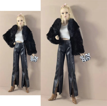 Handmade BABI Doll Clothes — Overcoat Outfit for 11.5-inch / 30cm BJD Dolls, Multiple Styles Gift for Doll Accessories