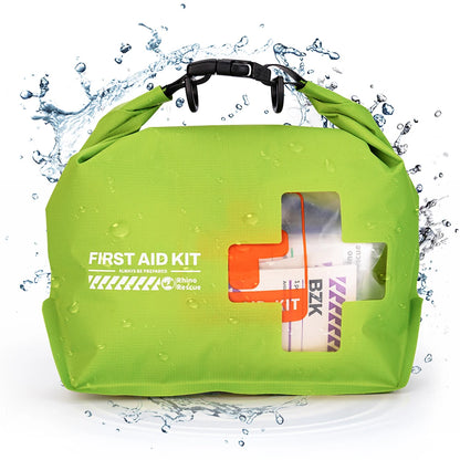 RHINO RESCUE Waterproof First Aid Kit — Lightweight Dry Bag with Emergency Survival Supplies for Outdoor Kayaking, Swimming & Boating