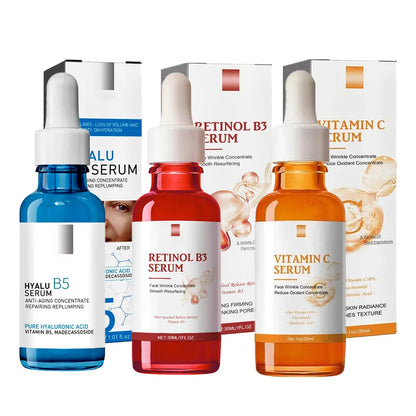 Retinol B3 Anti-Aging Facial Serum – Wrinkle Care, Fine Line Smoothing, Firming & Deep Moisturizing Essence
