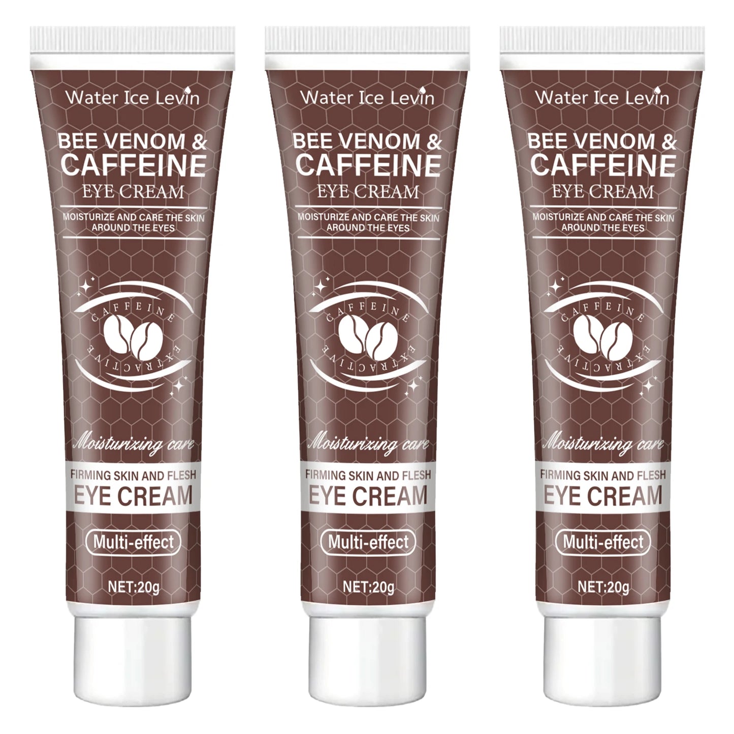 Natural Caffeine Eye Cream 20g – Intensive Moisturizing & Firming Treatment for Dark Circles, Puffiness, Wrinkles & Anti-Aging Eye Care