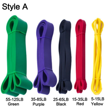 Resistance Bands Expander – Elastic Rubber Fitness Bands for Sport, Training, Exercise, Bodybuilding, and Gym Workouts