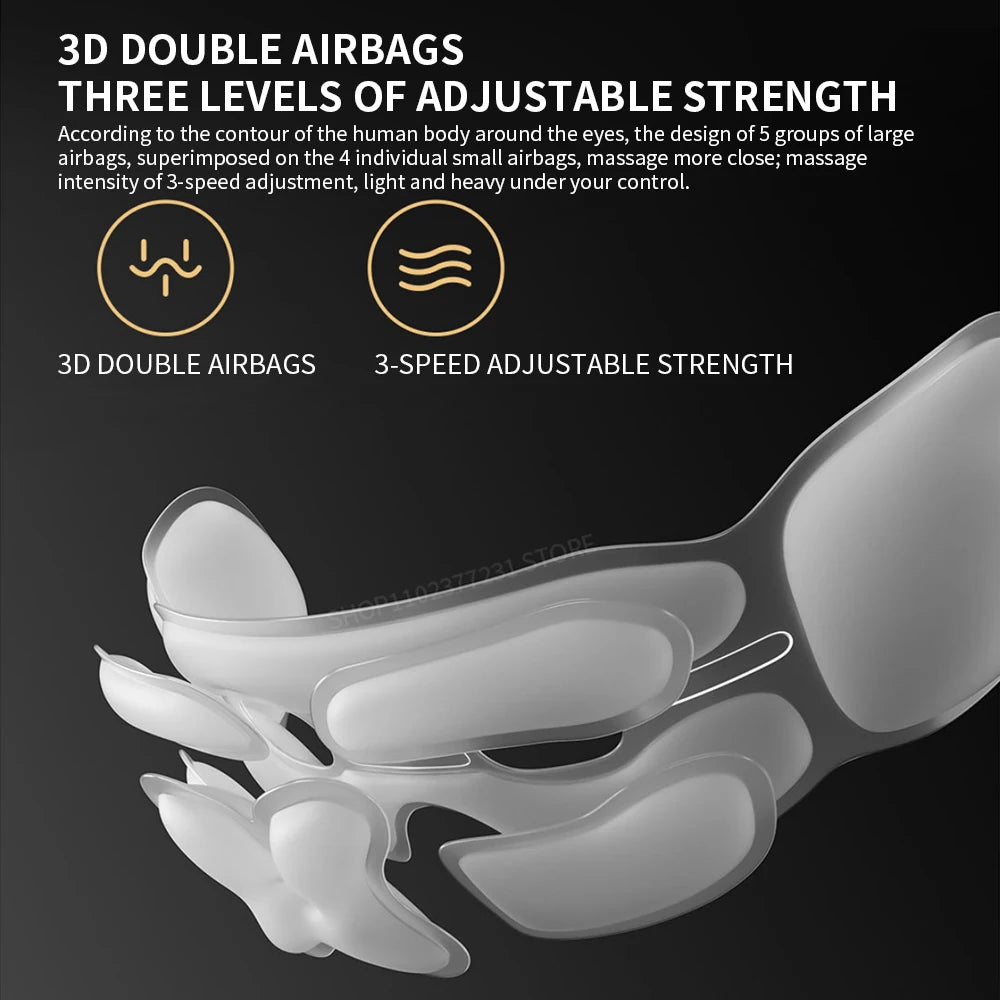 Xiaomi Mijia Smart Eye Massager – Hot Compress & Zone Massage Glasses with Mi Home App