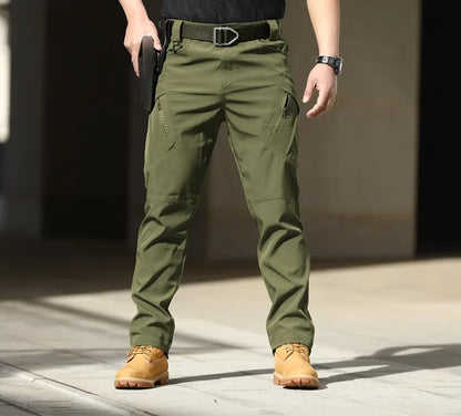 Spring-Autumn Water-Resistant Tactical Hiking Pants – Stretch Desert Camouflage Military Utility Trousers