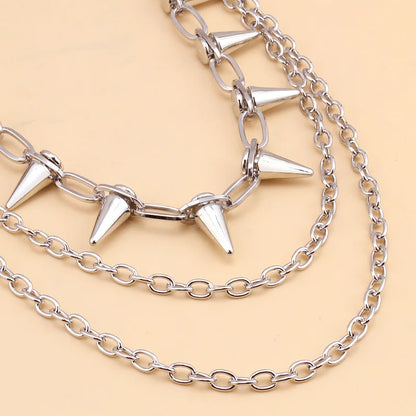 Hip-Hop Punk Rock Metal Waist Chain – Unisex Keychain & Wallet Chain for Jeans & Trousers