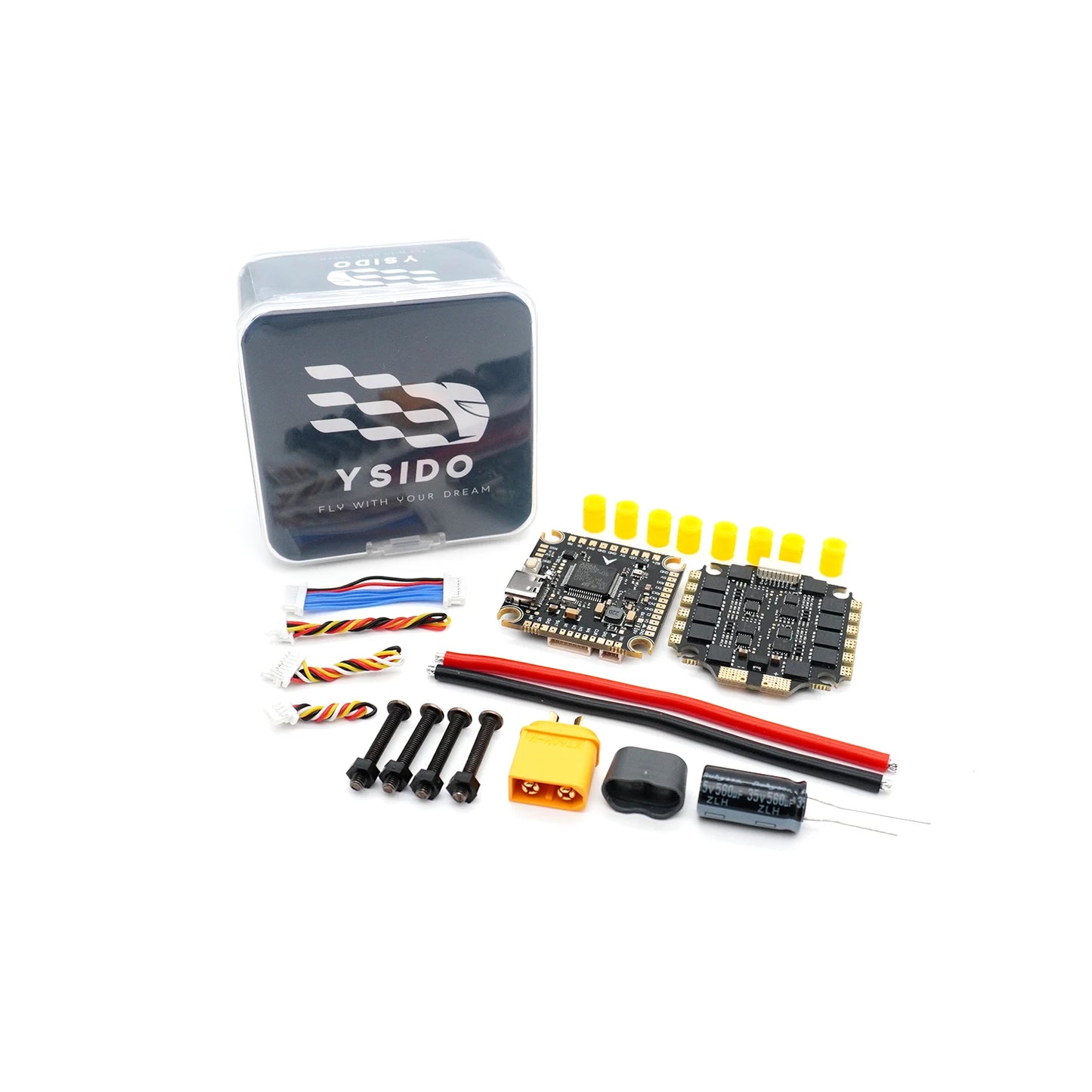 F405 V3 & F722 Flight Controller Stack — BLS 4-in-1 60A/80A ESC 2-6S LiPo for FPV Racing Drone Quadcopter