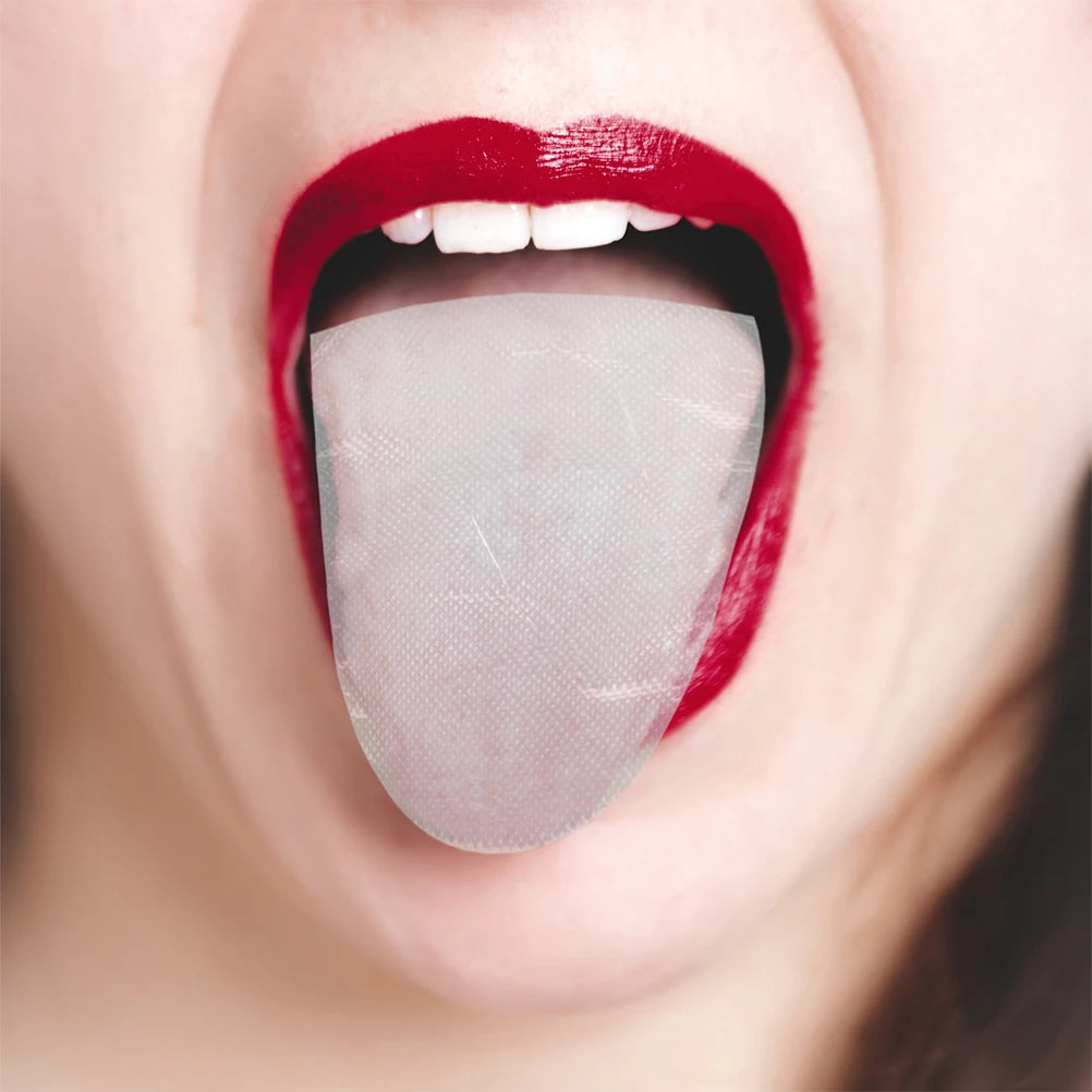 60PCS Disposable Tongue Covers - Portable Taste-Blocking Oral Covers for Convenient Hygiene