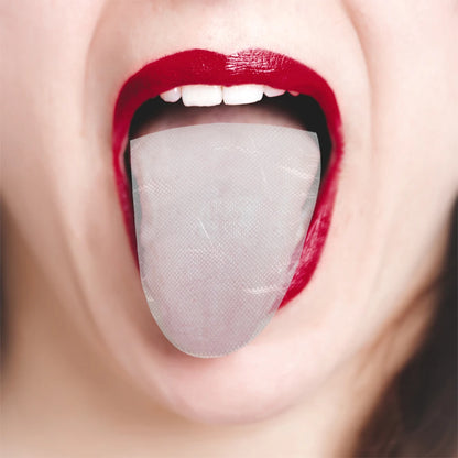 60PCS Disposable Tongue Covers - Portable Taste-Blocking Oral Covers for Convenient Hygiene