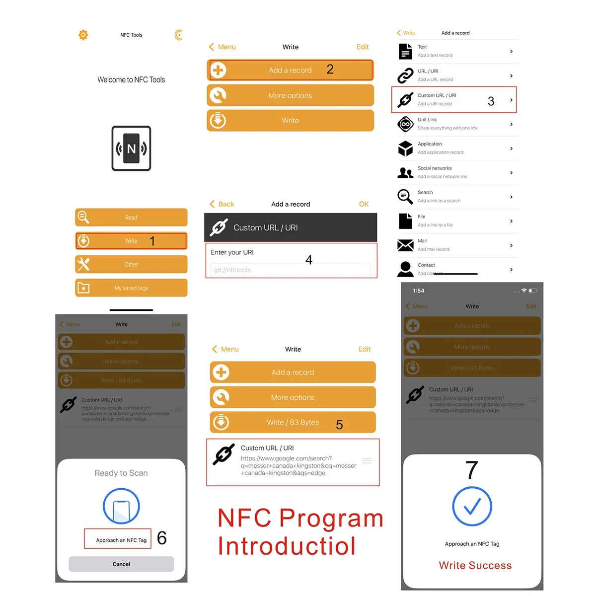 13.56MHz NFC Google Review Card - Programmable Standing Display for Business Reviews