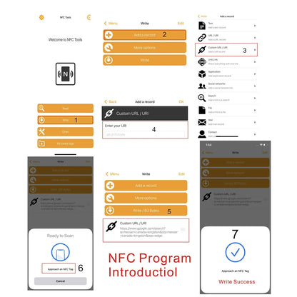 13.56MHz NFC Google Review Card - Programmable Standing Display for Business Reviews