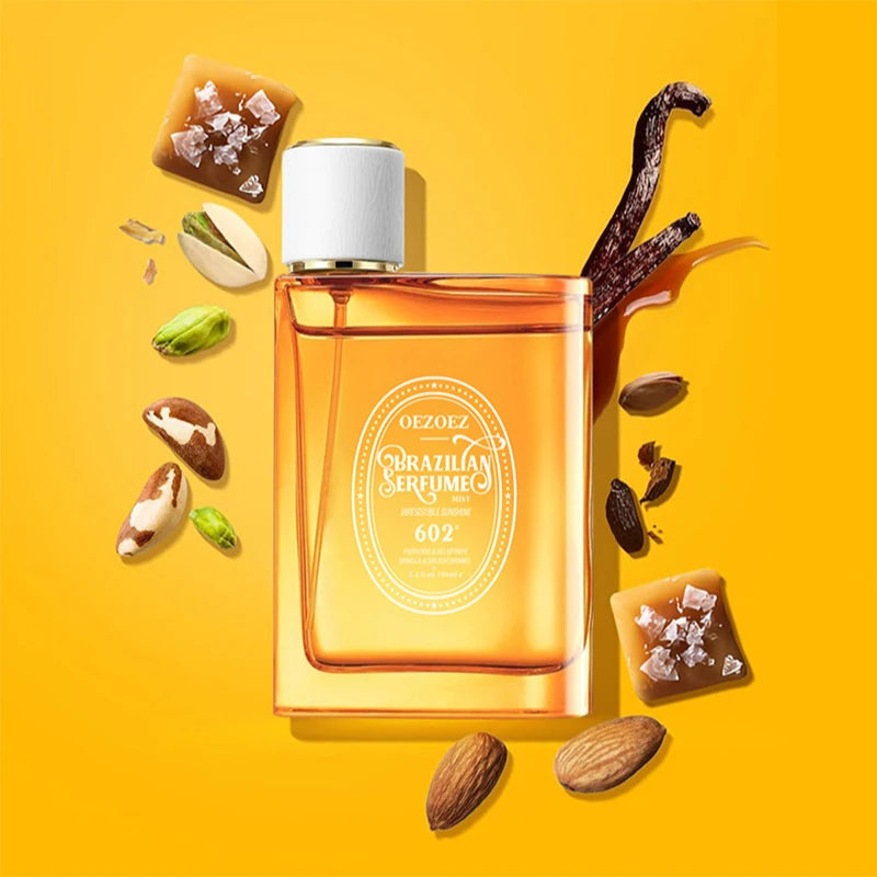 Caramel Vanilla 100ml Women’s Eau De Parfum — Long-Lasting Gourmet Body Spray with Irresistible Scent & Pheromones