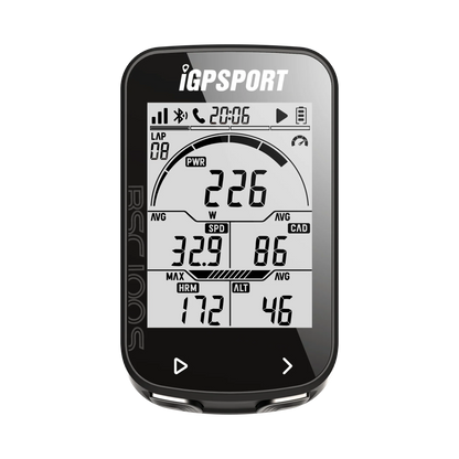 IGPSPORT BSC100S GPS Bike Computer — Wireless Speedometer, Digital Stopwatch & Cycling Odometer