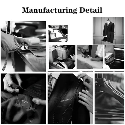 Men's Brown 2 Piece Suit - Shawl Collar Single Breasted Tuxedo Blazer & Pants Set For Wedding, Business & Formal Events