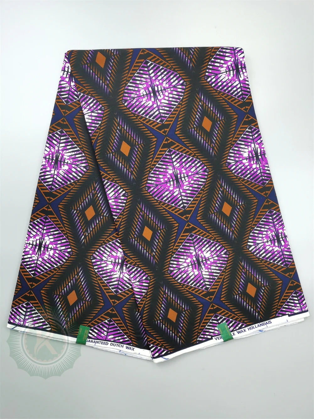 African Wax Fabric - Cotton Nigerian Ankara Batik Block Print Sewing Cloth