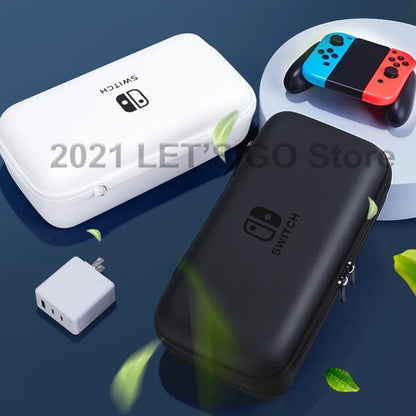 Newest Nintendo Switch/OLED Protective Portable Travel Carrying Case: Pouch Storage Bag for Console and Accessories - Keep Your Gear Safe On-The-Go!