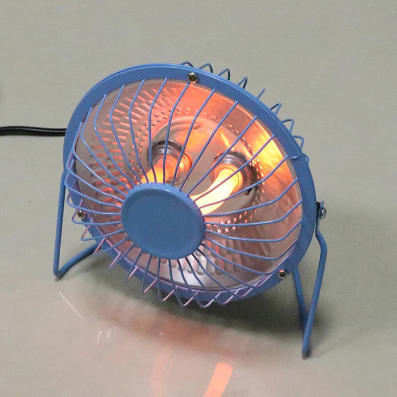 Mini Portable Electric Heater - Quiet Room Thermostat Heating Fan for Indoor Office, Bedroom - Choose 4" or 6" Size