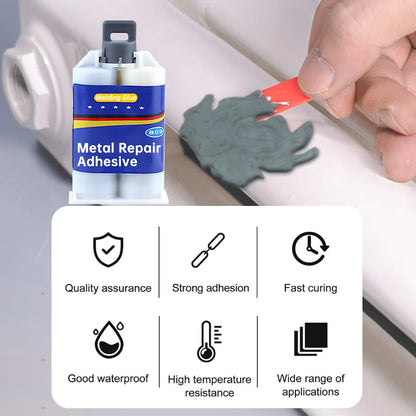 High Strength AB Glue – Cold Welding & Metal Repair Sealant for Plastic and Industrial Repairs