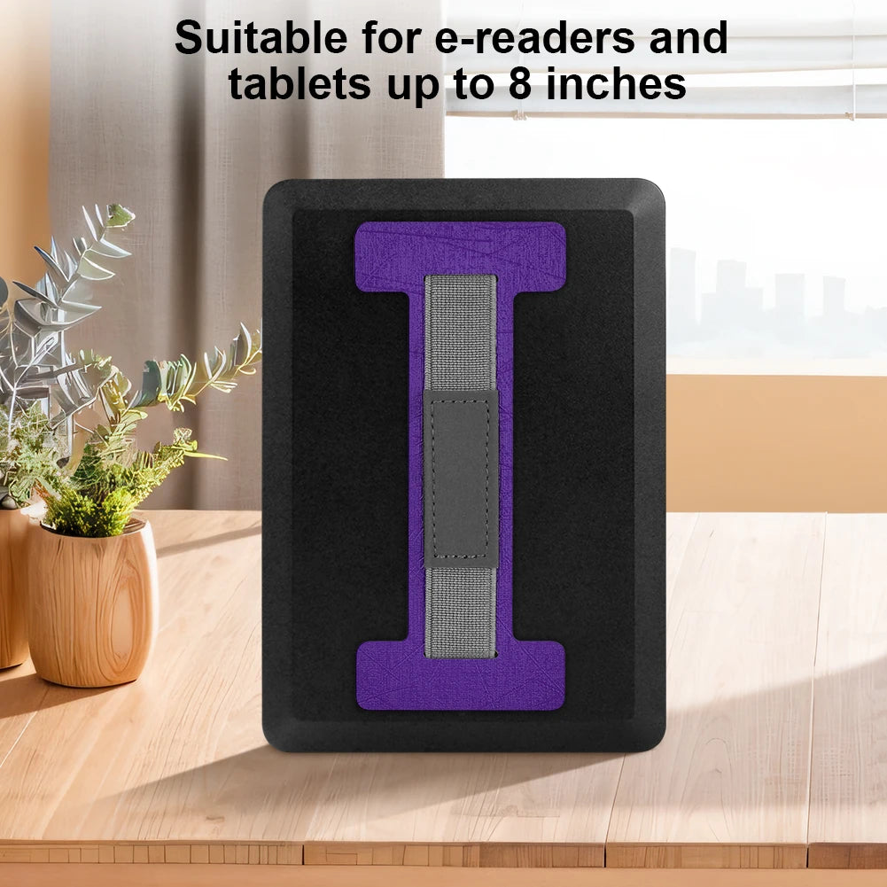 Tablet Hand Grip Strap Holder — Anti-Slip Finger Sling for 6–8 Inch Kindle & Tablet PC