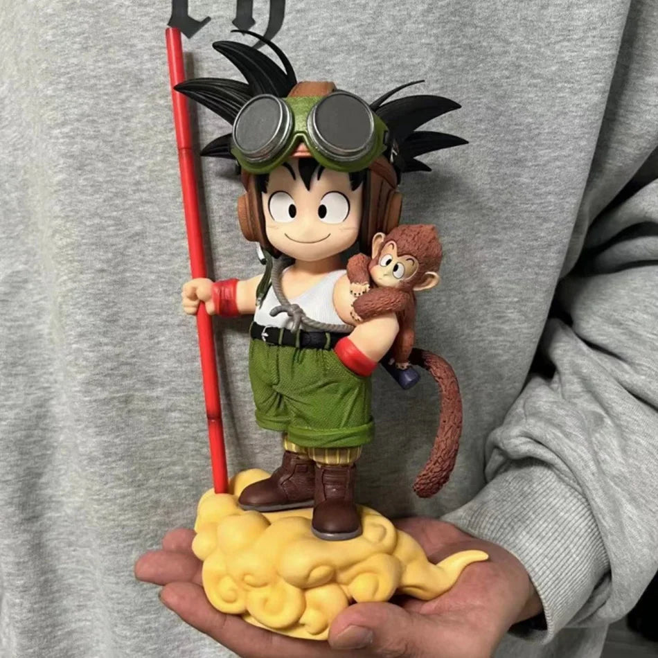 Dragon Ball Son Goku Kamehameha Light Lamp - Magnetic Anime Figure, Kakarot Collectible Ornament & Gift
