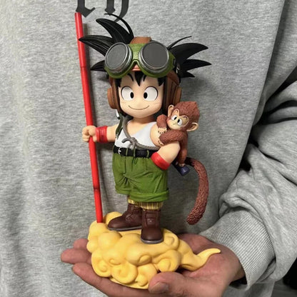 Dragon Ball Son Goku Kamehameha Light Lamp - Magnetic Anime Figure, Kakarot Collectible Ornament & Gift