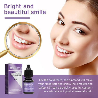 Tooth Gem Glue Dental Adhesive for Diamond Crystals & Jewelry | Sturdy Orthodontic Gel for Teeth Gems