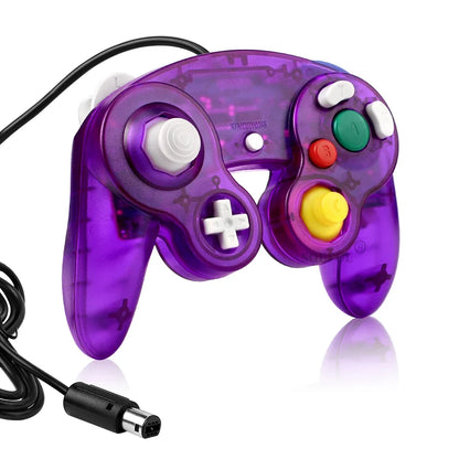 NGC Wired Handheld Joystick Controller – GameCube Gamepad Accessory for Nintendo