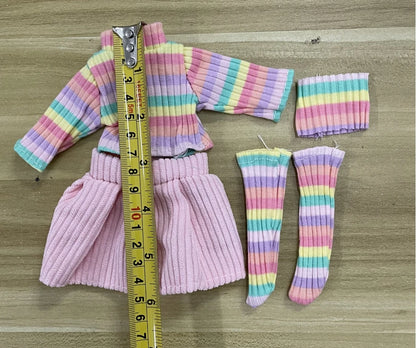 Clothes for 30cm 1/6 BJD Dolls – DIY Dress-Up Suit & Accessories for Girls’ Dolls (Check Size Chart)