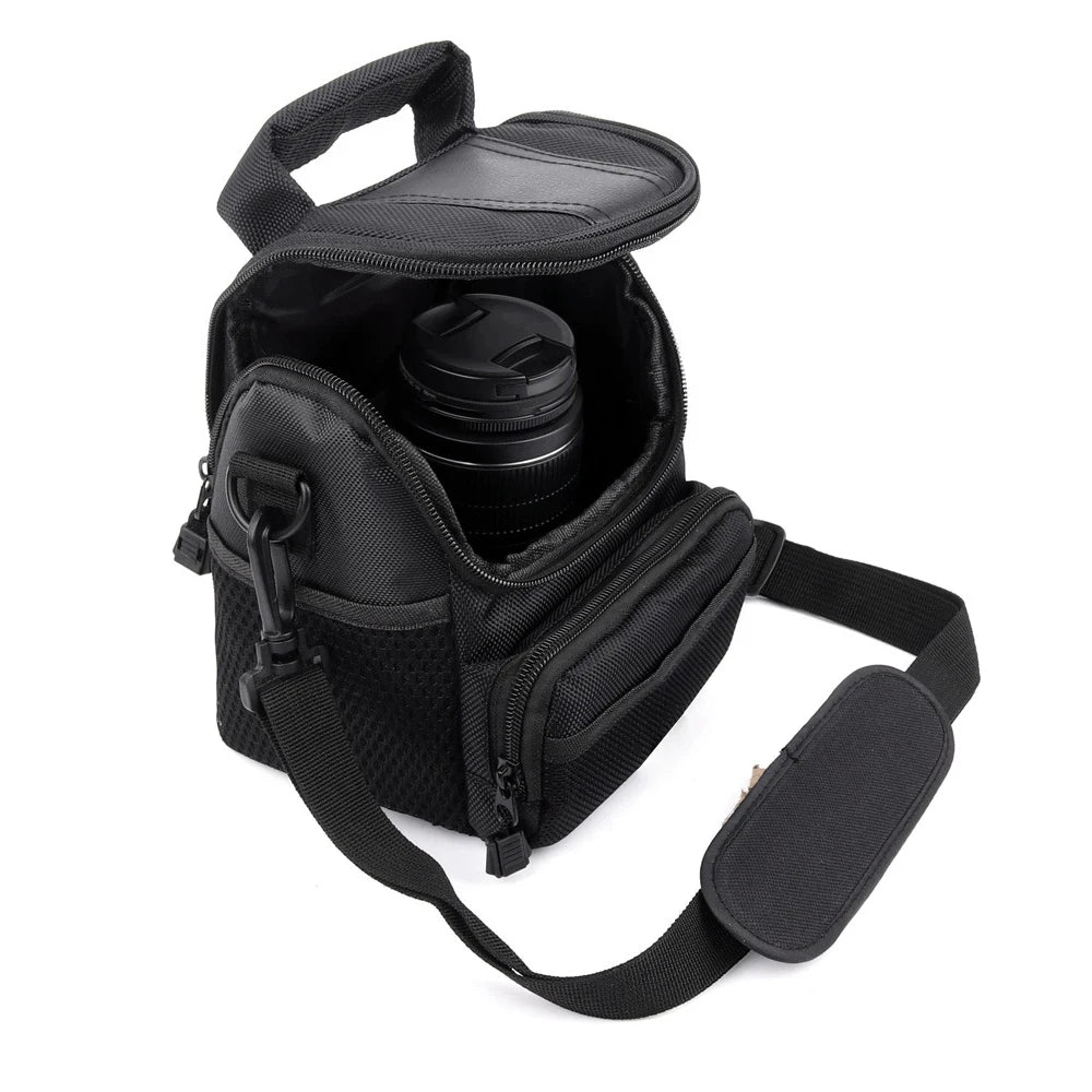 Camera Case Bag – Protective DSLR & Mirrorless Bag for Canon, Nikon, Sony EOS R, R100, R50, R8, R6, R7, R10, RP, M50, 2000D, 250D, 200D, SX Series