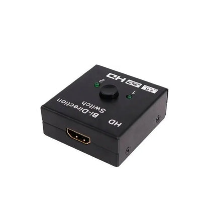 HDMI 2.0 4K 60HZ Bi-Directional Switch Splitter - 1x2 2x1 Dual Ports Adapter Converter - Supports Ultra HD 4K