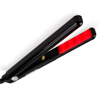 Ultrasonic Infrared Hair Straightener — Cold Keratin Treatment Flat Iron for Frizz Control & Hair Repair