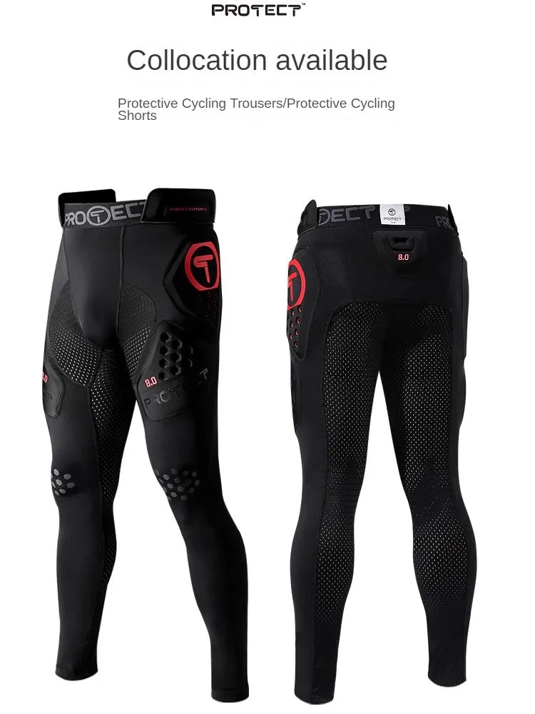 T Brand Motorcycle Racing Pants – Off-Road Hip Protection Anti-Drop Pants for Outdoor Riding & Track