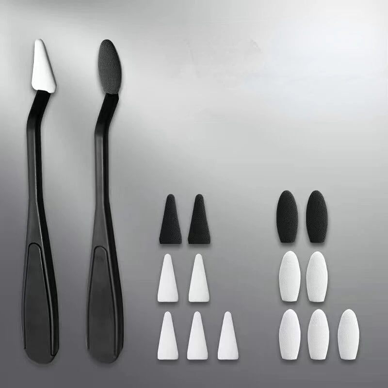 Artist Drawing Correction Tool: Washable Eraser Knife with High-Gloss Sponge Brush - Sketching Details Eraser Pen