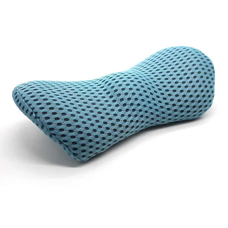 Breathable Memory Foam Cushion – Car Seat, Waist & Lumbar Support Pillow, Bed & Sleeping Interior Accessories