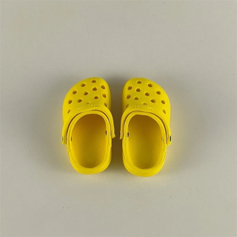 7cm Doll Sandal Shoes for 43cm Born Baby & 18-Inch American Dolls — Accessories for Doll Clothes, Girl’s Toy Gift