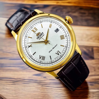 Orient Men’s Automatic Mechanical Watch — Original Waterproof Fashion Retro Timepiece