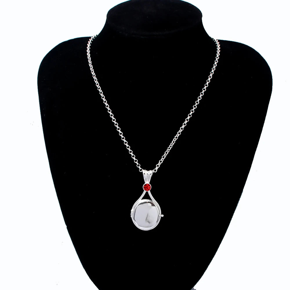 Classic TV H2O Mermaid Shell Necklace – Silver Plated Pendant for Women Cosplay Jewelry Gift