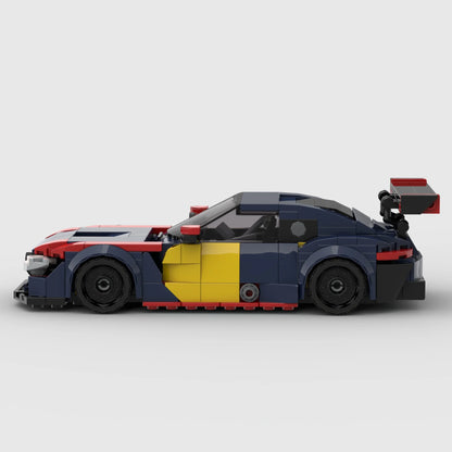 GT3 Supercar Building Blocks MOC-258495 - Racing Sports Car Model Assembly Bricks for Adults and Collectors