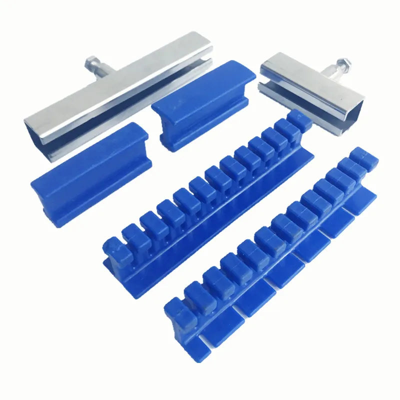 Car Paintless Dent Repair Tools Kit - Slide Hammer Reverse Hammer with Body Suction Cup and Adhesive Blue Glue Tabs - Dent Removal Puller