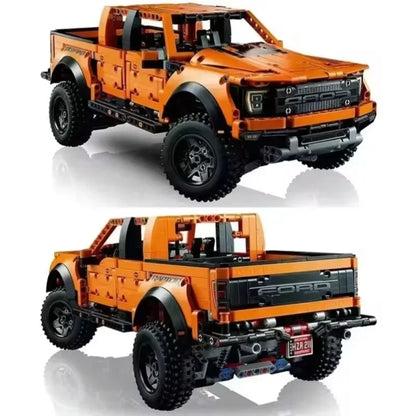 2024 New 1379PCS F-150 Truck Car Building Blocks – Off-Road Pickup Bricks MOC 42126 Toy for Kids, Boys Birthday Gifts