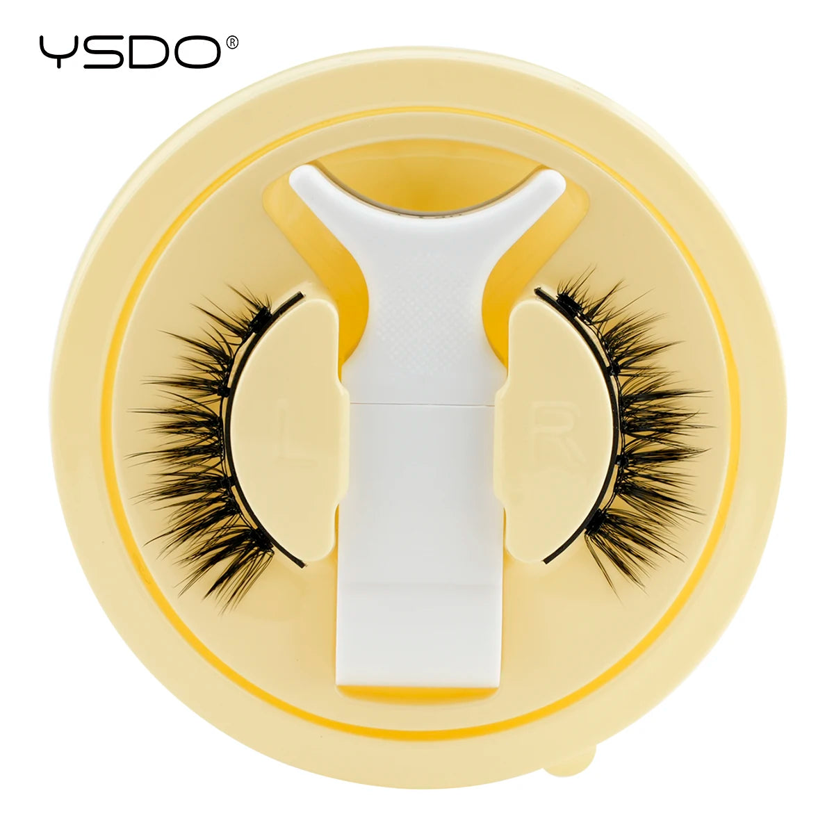 YSDO Magnetic Eyelashes – Reusable 3D Mink Winged False Lashes with Tweezer, No Glue Long-Lasting Makeup Lashes