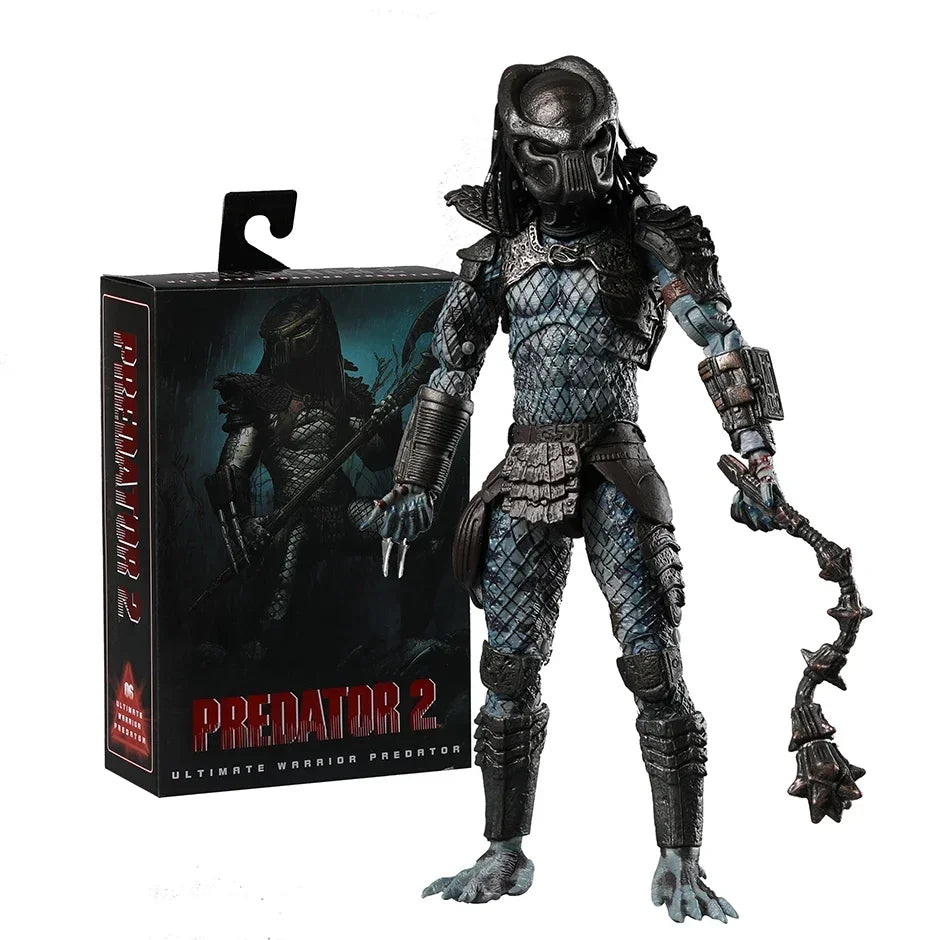 NECA Predator 2 Warrior 30th Anniversary Action Figure – Collectible Model Toy Gift