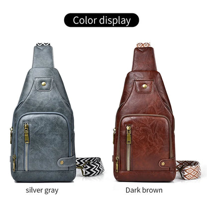 Waterproof Summer Crossbody Chest Bag for Couples – Unisex Small & Breathable Backpack